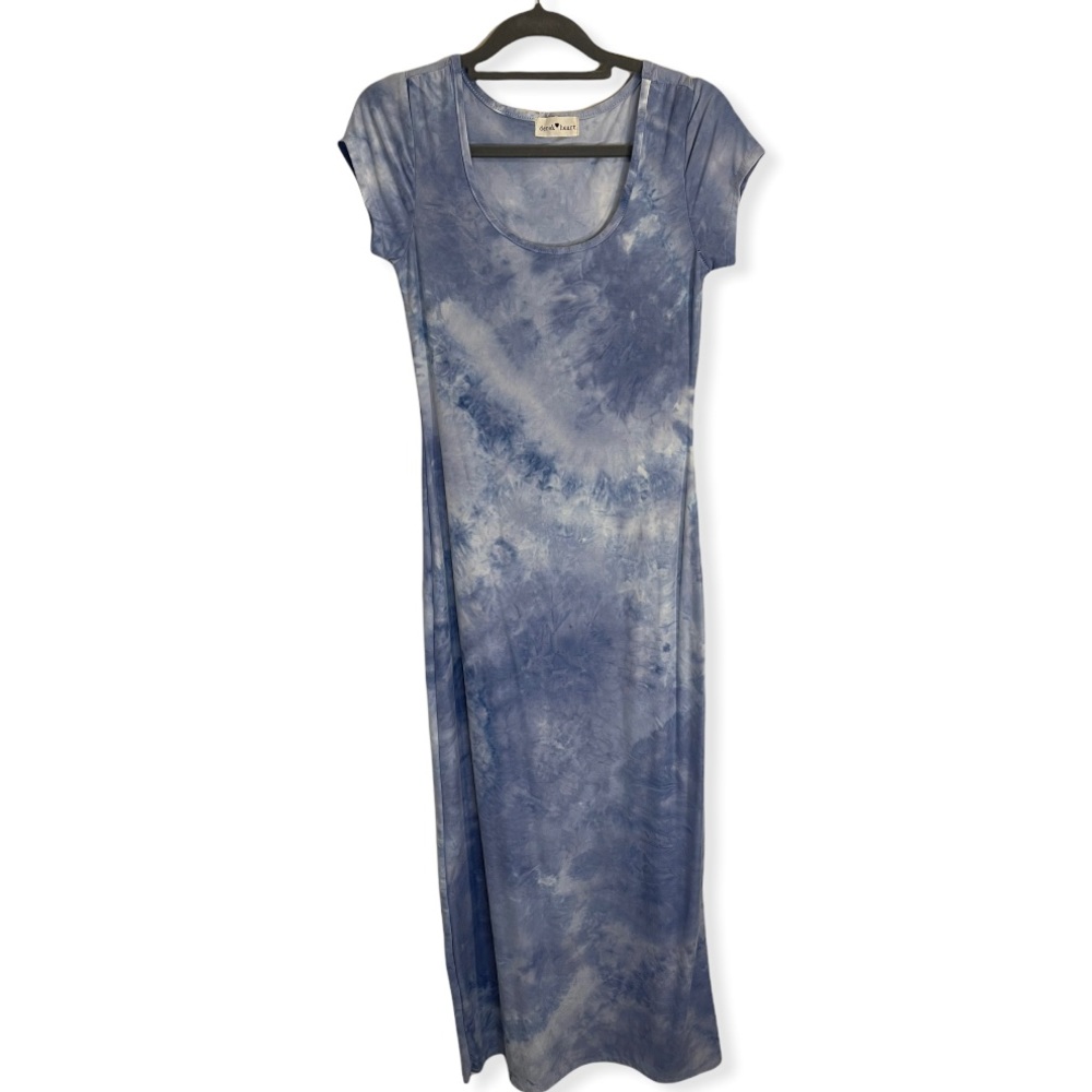 Derek Heart Blue tie dye maxi dress size Medium